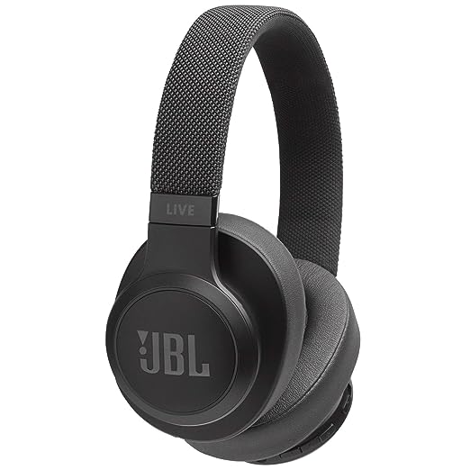 JBL Live 500BT, Wireless Over Ear Headphones with Mic, Signature Sound, Vibrant Colors with Fabric Headband, Dual Pairing, AUX, Ambient Aware & Talk Thru, Built-in Alexa & Google Assistant (Black) JBL Live 500BT, Wireless Over Ear Headphones with Mic, Signature Sound, Vibrant Colors with Fabric Headband, Dual Pairing, AUX, Ambient Aware & Talk Thru, Built-in Alexa & Google Assistant (Black)